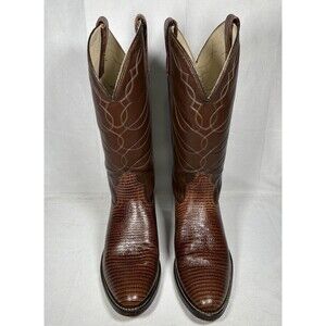 ACME Boots Men’s 9 1/2D Vintage Western Boots Leather Made In The USA